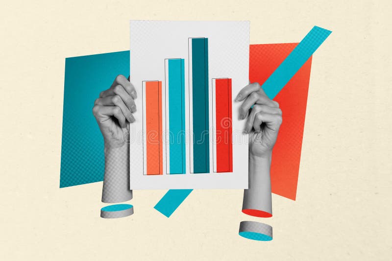 Design de imagem de desenho de desenho de tendência de arte colagem de trabalho de gerente de escritório de abertura de vaga reten fotos de stock