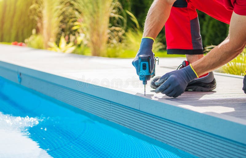 Composite Swimming Pool Deck Building Stock Photo Image Of Driver Composite Swimming Pool Deck Building Stock Photo Image Of Driver