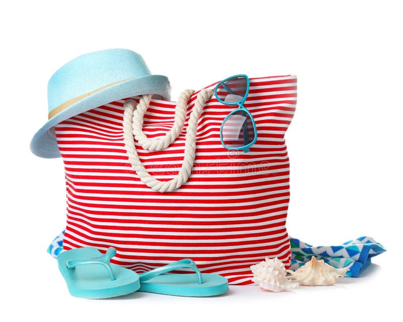 Composition With Beach Objects Stock Photo - Image of trip, holiday ...