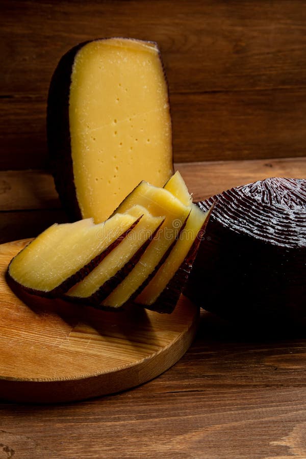 Composition of Different Types of Sliced Cheese Hard, Mature, Cheese