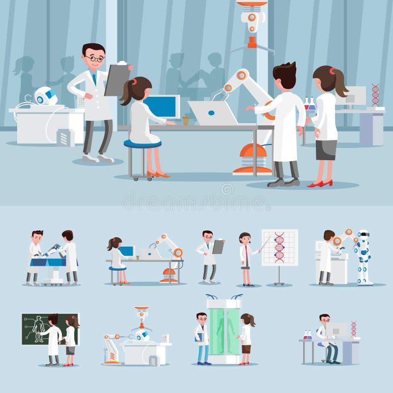 Composition en intelligence artificielle illustration stock Composition en intelligence artificielle illustration stock