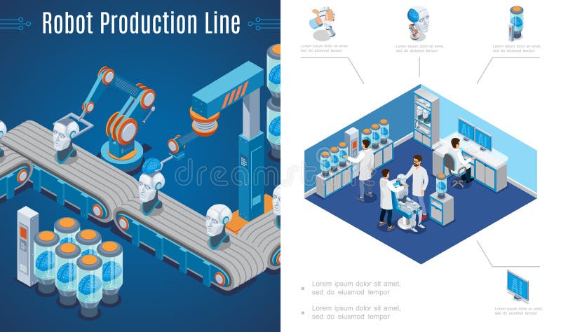 Composition en invention d'intelligence artificielle illustration libre de droits Composition en invention d'intelligence artificielle illustration libre de droits