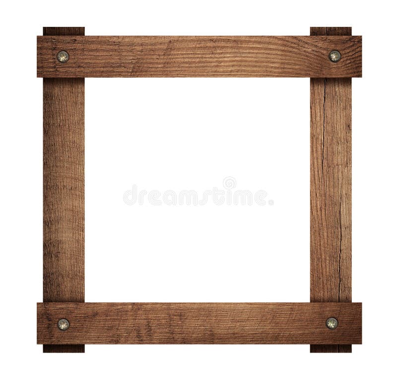 Composition of Wooden Planks Screwed Frame Stock Photo Image of