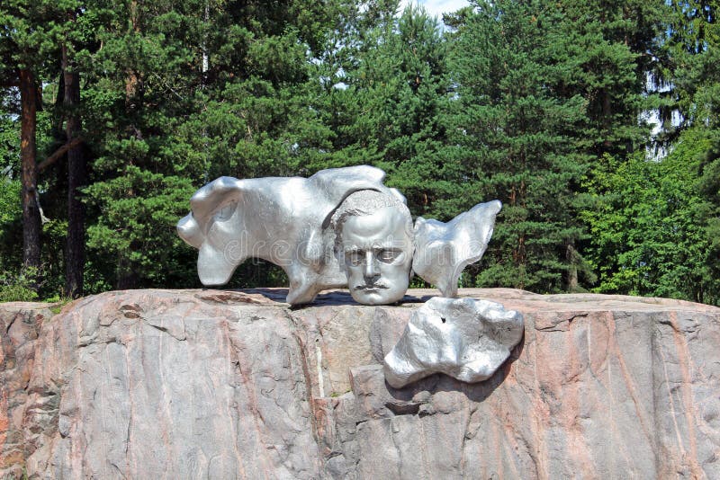 Compositore Sibelius Monument a Helsinki
