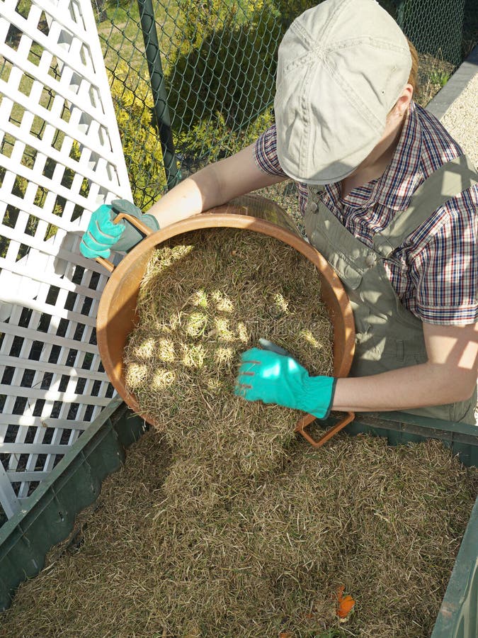 Compost bin stock photo. Image of gardener, gardening 39354056