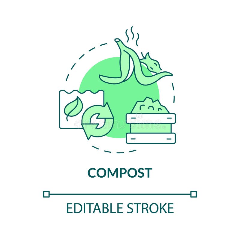 Compost Green Concept Icon Stock Illustration Illustration Of Idea Compost Green Concept Icon Stock Illustration Illustration Of Idea