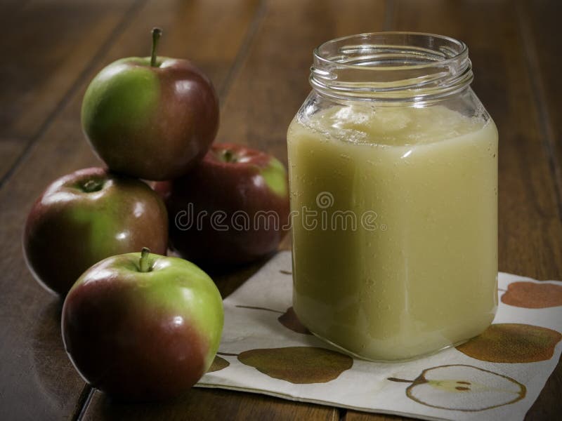 Compote de pommes images stock Compote de pommes images stock