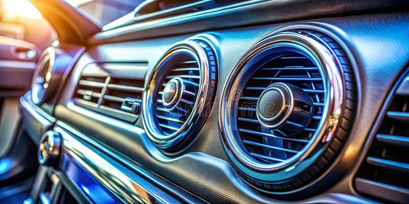 Expert Automotive Air Conditioning Repair Deep Dive into Car AC Systems Ventilation and Climate Control vector illustration