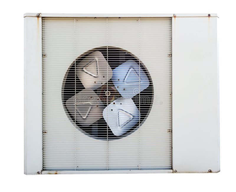 Compresor De Aire Viejo Aislado Foto de archivo Imagen de compresor