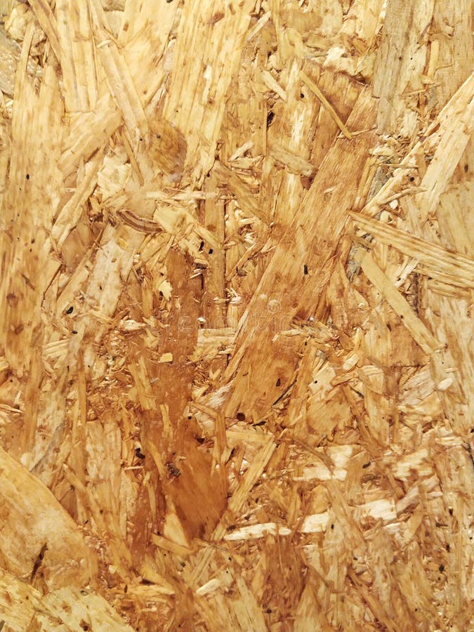 Compressed Wood Coating. Rough Surface of the Structure. Light Yellow