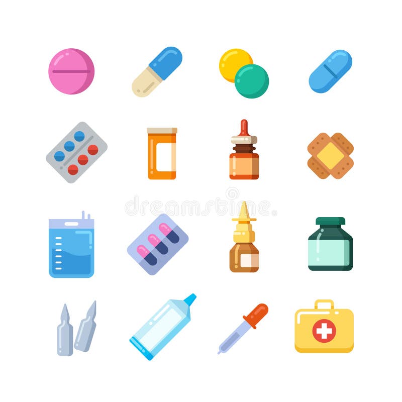 Medicação Ilustrações, Vetores E Clipart De Stock – (179,755 Stock