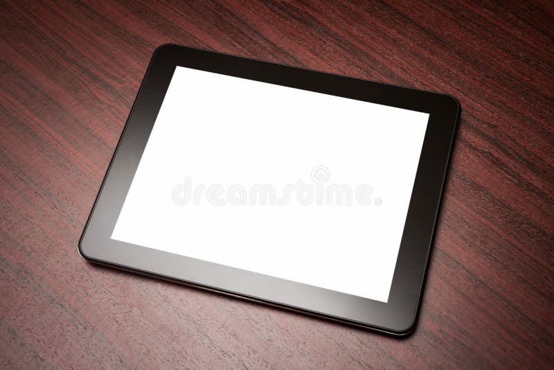 Comprimé vide image stock Comprimé vide image stock