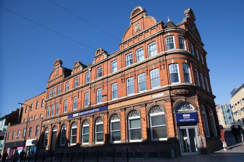 Compton House and BBC Radio Northampton in Northants in the UK