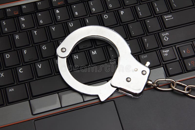 Computadora portátil con los pun¢os imágenes de archivo libres de regalías Computadora portátil con los pun¢os imágenes de archivo libres de regalías