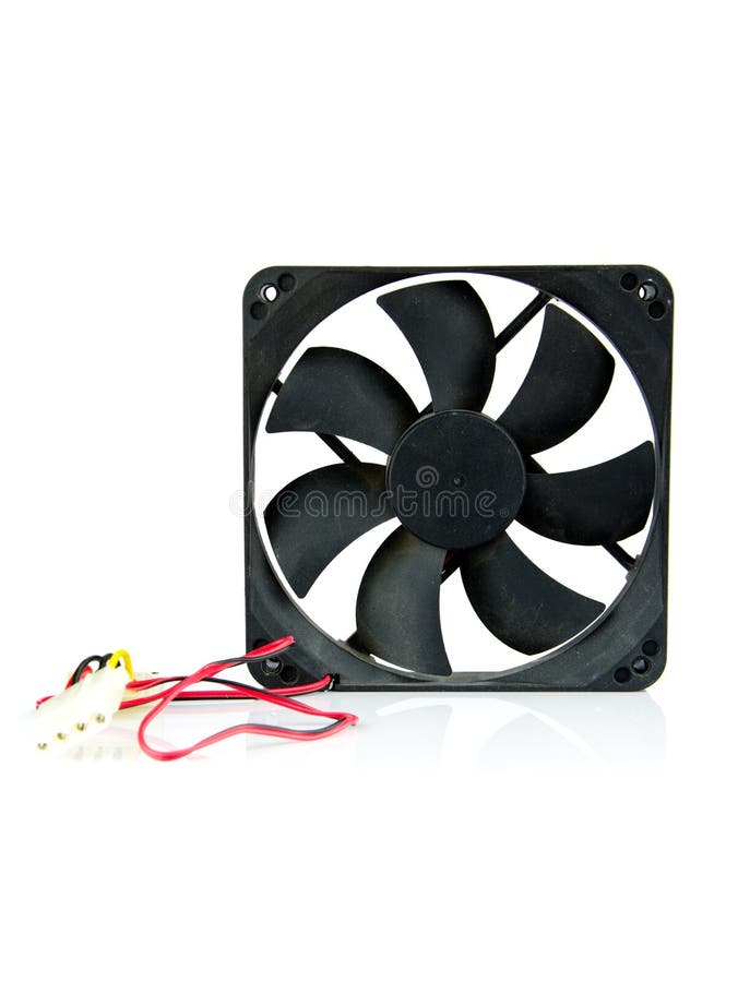 computer case cooling fans stock images