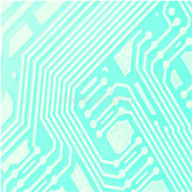 Computer Chip Background stock illustration