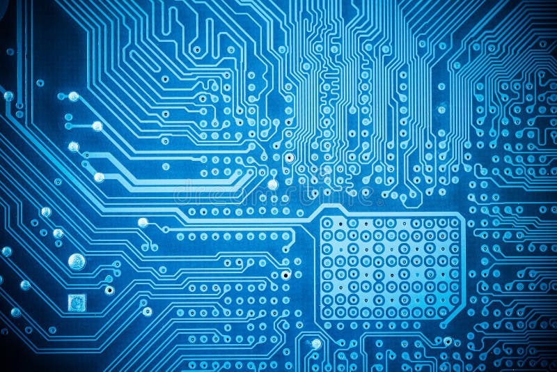 Computer Circuit Main Board Royalty Free Stock Photography Image