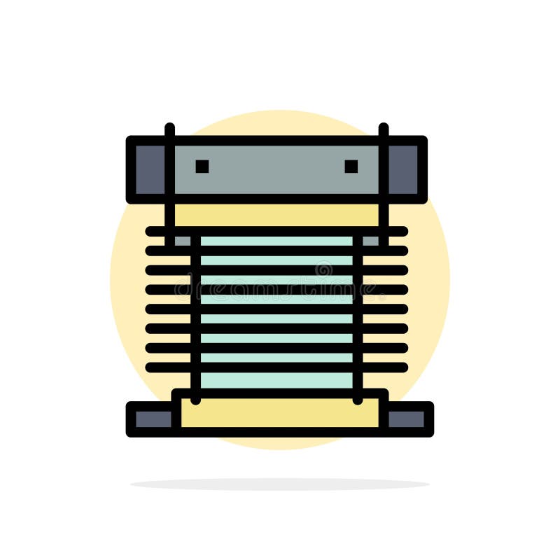 Computer, dispositivo di raffreddamento, raffreddantesi, CPU, icona piana di colore del fondo del cerchio dell'estratto del fan illustrazione vettoriale Computer, dispositivo di raffreddamento, raffreddantesi, CPU, icona piana di colore del fondo del cerchio dell'estratto del fan illustrazione vettoriale
