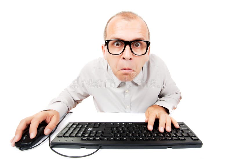 Computer geek stock photo Image of computer programming 28068686 Computer geek stock photo Image of computer programming 28068686