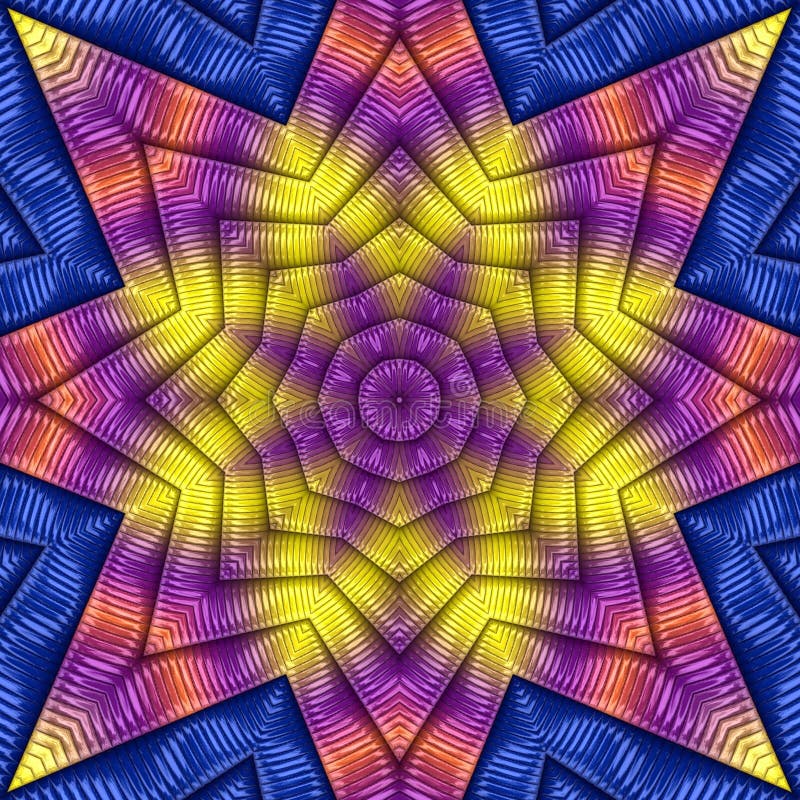 Computer Generated Abstract Colorful Glitch Artwork Stock Illustration Illustration of decor