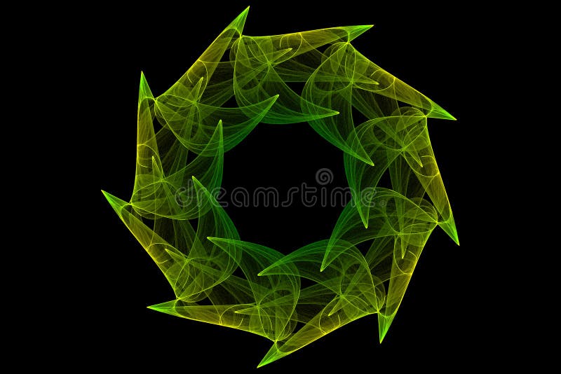 Abstracție generată de calculator 01 vector illustration