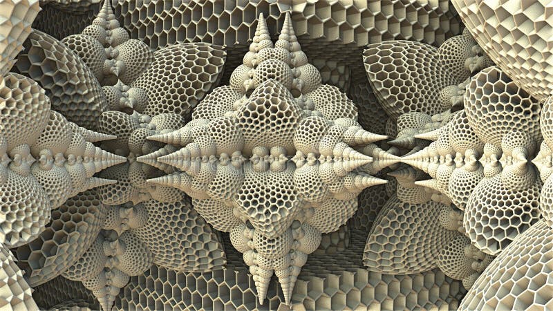 Colorful Abstract Fractal Background