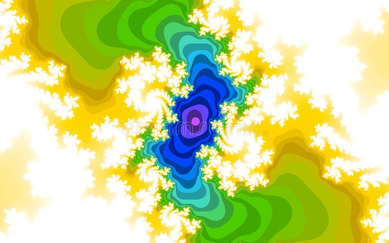 Computer generated patterns stock illustration