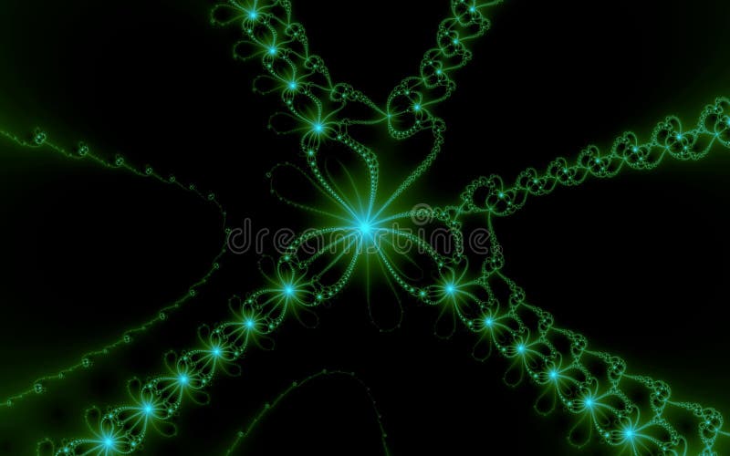 Computer generated patterns vector illustration