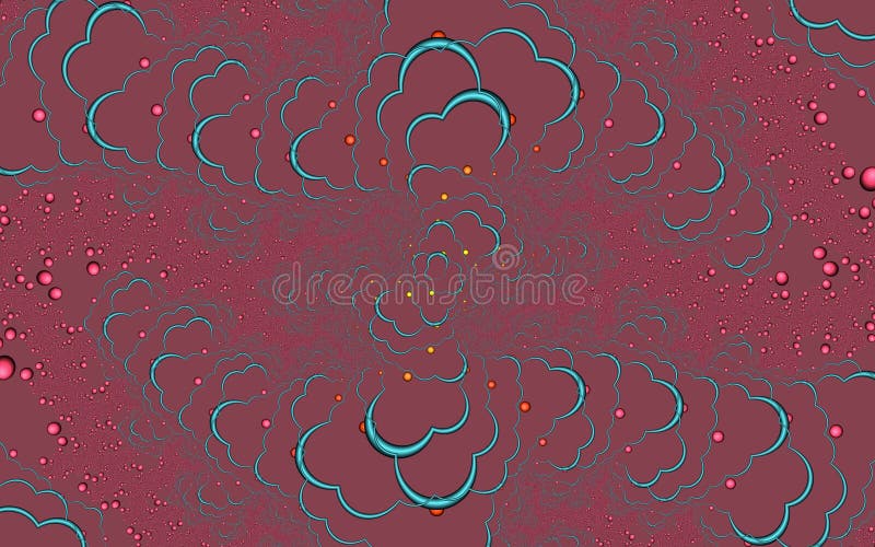 Computer generated patterns royalty free illustration