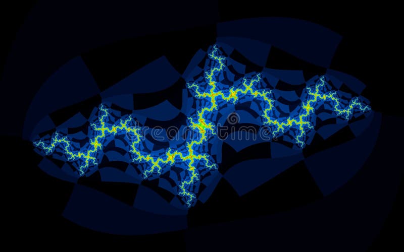 Computer generated patterns royalty free illustration