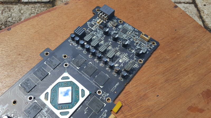 Graphics Cards Mining Rig, Details Of Motherboard Slots ...