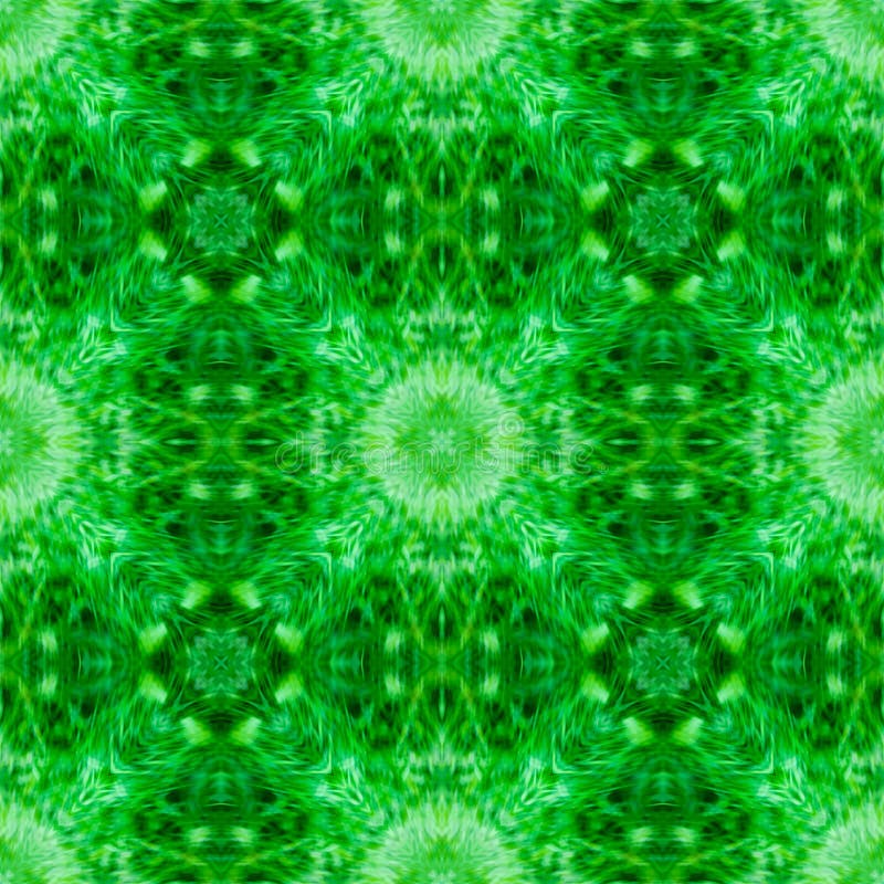 Computer graphics, illustration - a square pattern, kaleidoscope in different shades of green. Emerald. Magic, surreal, patchwork vector illustration Computer graphics, illustration - a square pattern, kaleidoscope in different shades of green. Emerald. Magic, surreal, patchwork vector illustration