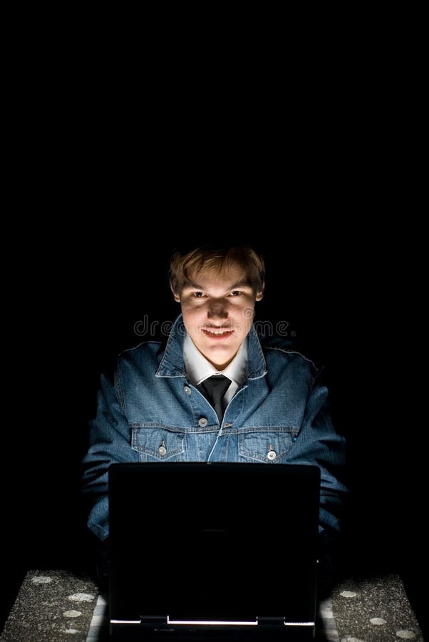 Computer hacker royalty free stock image
