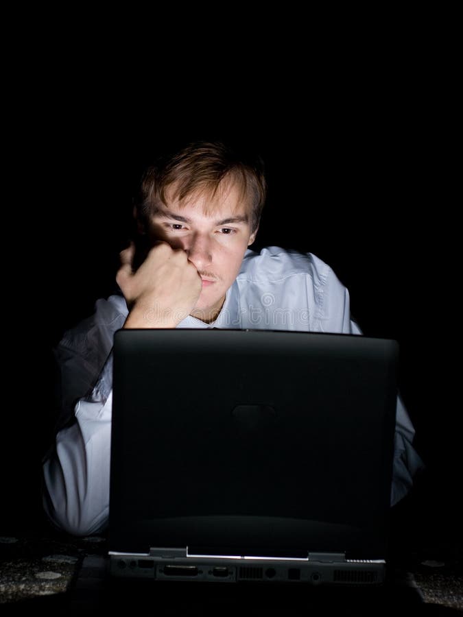 Computer hacker royalty free stock photos