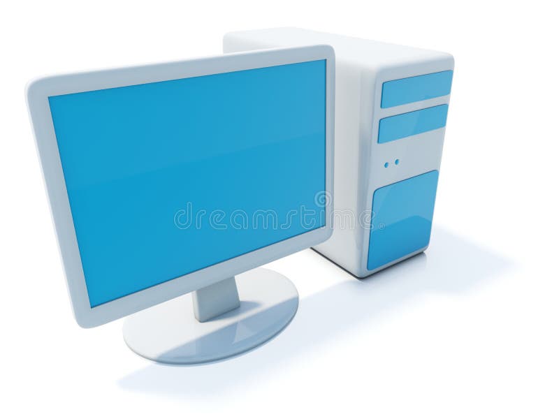 Computer icon stock illustration