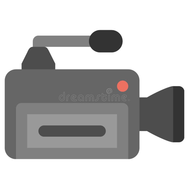 Video camera illustration stock illustration. Illustration of icon