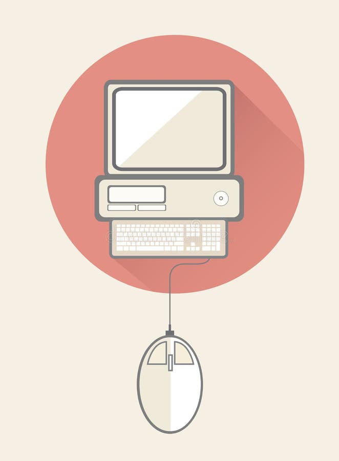 Computer with Keyboard and Mouse Stock Vector - Illustration of monitor, graphic: 40599366 Computer with Keyboard and Mouse Stock Vector - Illustration of monitor, graphic: 40599366