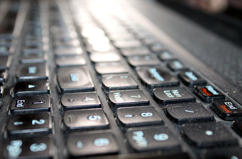 Red LED Numbers of Electronic Numbers Board Stock Image Image of