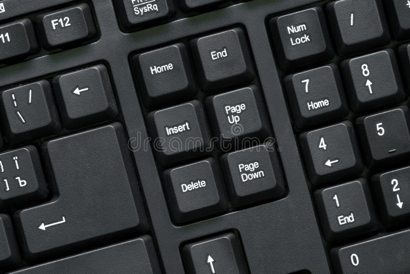 Computer keyboard top view stock photo. Image of close - 117433750