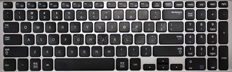 Computer keyboard stock image Computer keyboard stock image