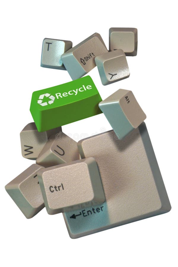 Computer keys recycle