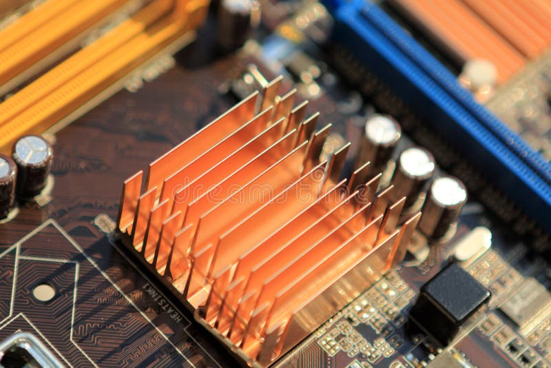 Computer Mainboard stock fotografie Computer Mainboard stock fotografie