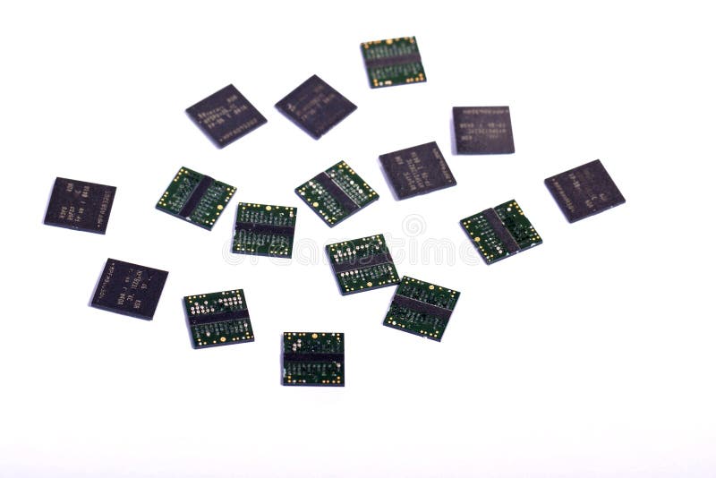 Computer memory chips