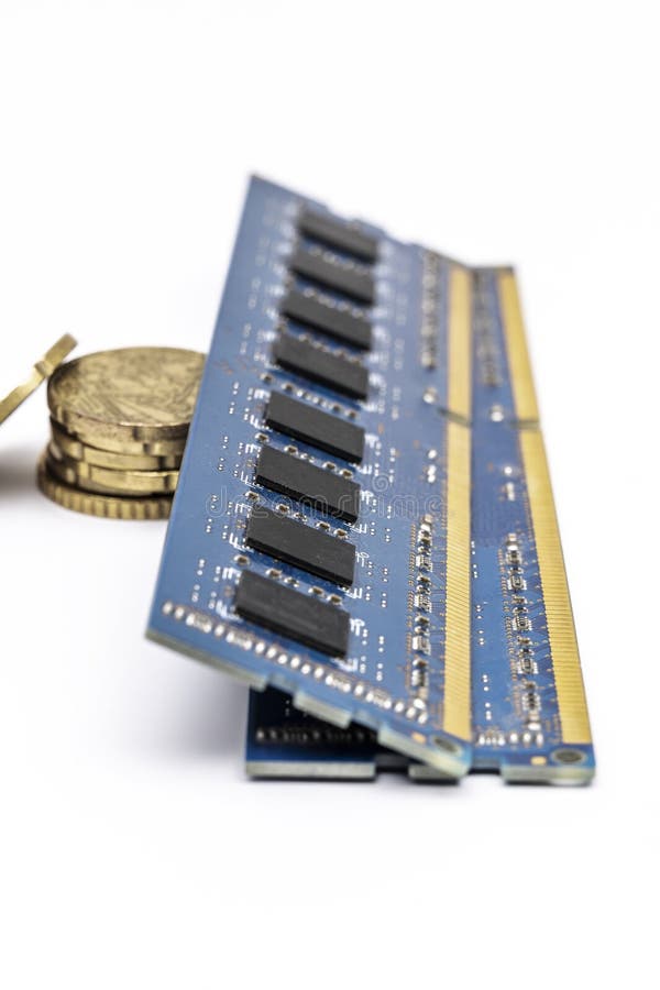 Computer Memory or Random Access Memory (RAM) is Your System S Stock Photo Image of studio