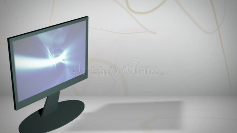 Computer Monitor 2 stock illustration