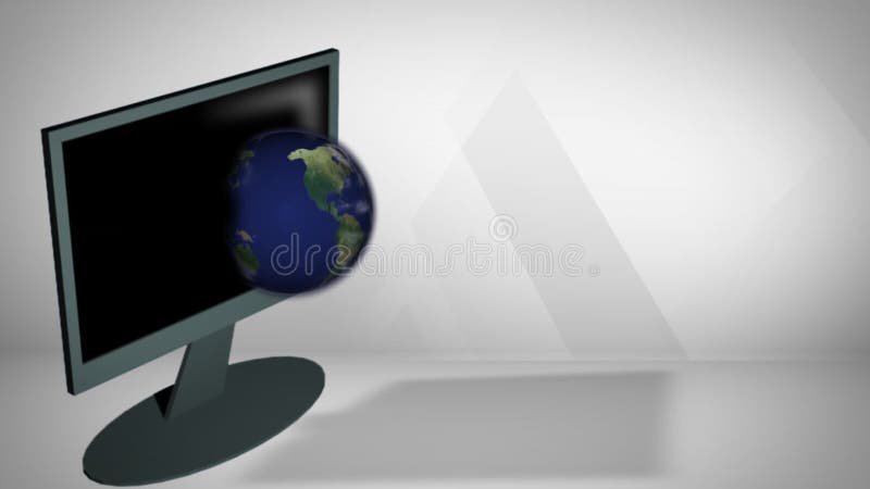 Computer Monitor 1 stock illustration