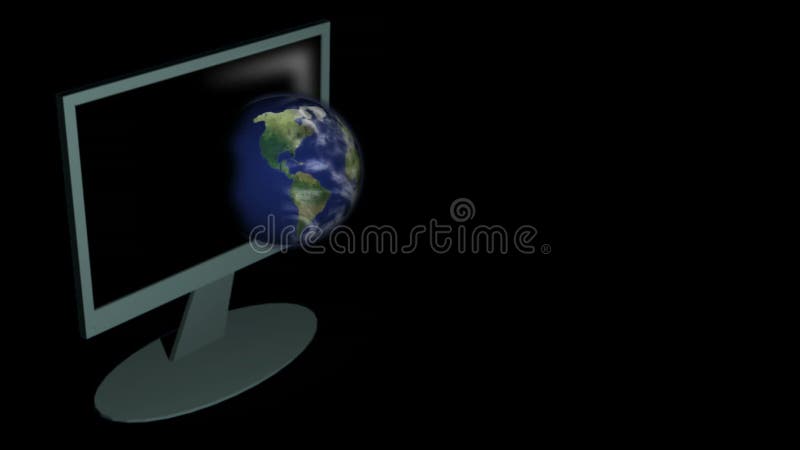 Computer Monitor 3 vector illustration