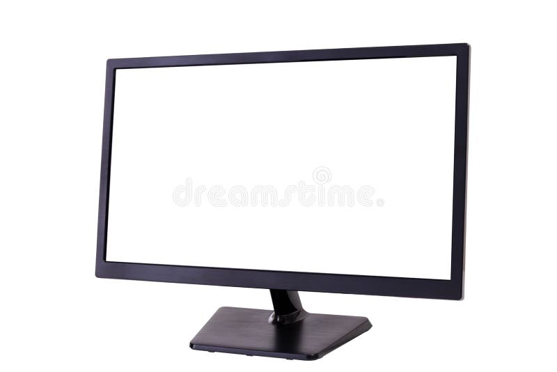 Computer monitor stock image