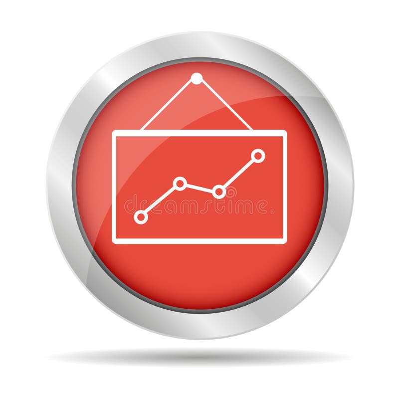 Computer monitors with different graphs royalty free illustration