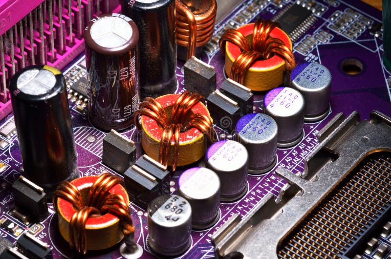 Computer motherboard royalty free stock photos Computer motherboard royalty free stock photos